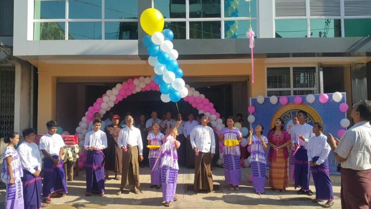 Golden Palace Hotel Hpa-an Dış mekan fotoğraf